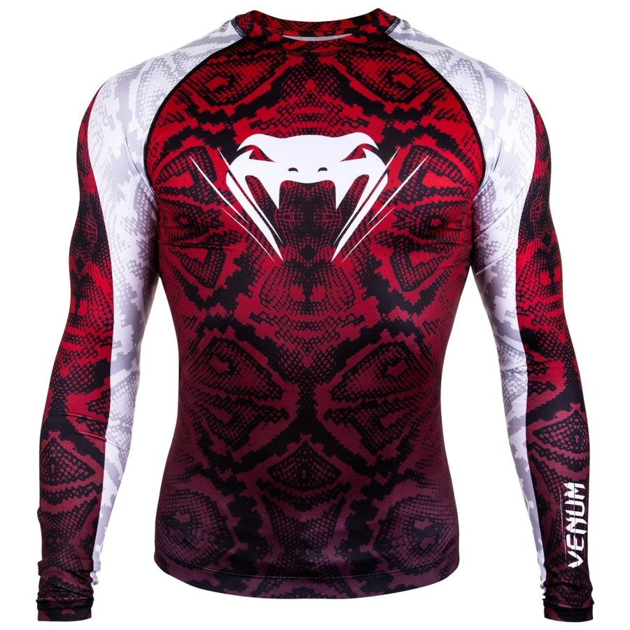 venum amazonia 5 rashguard - lange ermer - amazonia rød