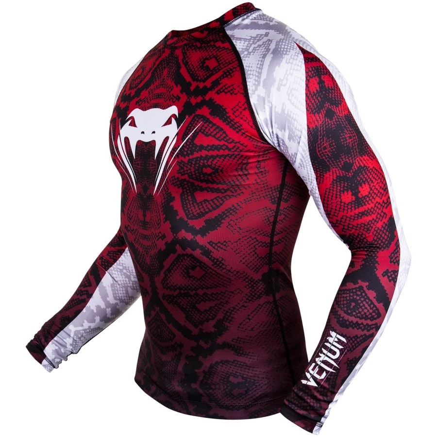 venum amazonia 5 rashguard - lange ermer - amazonia rød