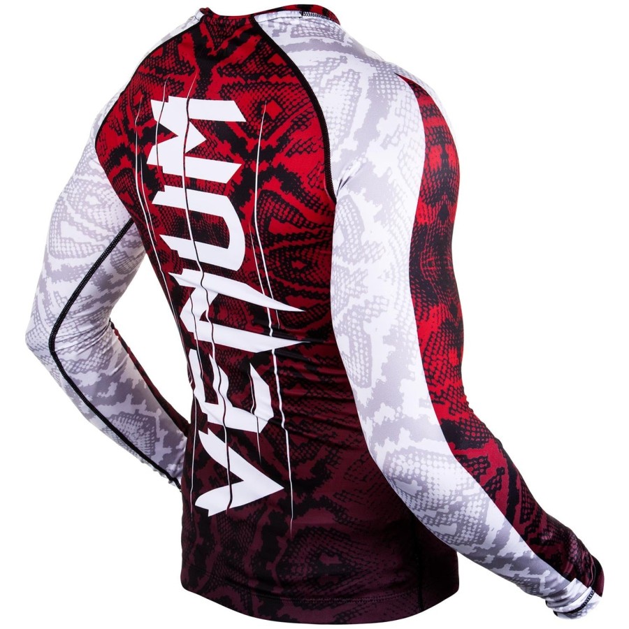 venum amazonia 5 rashguard - lange ermer - amazonia rød