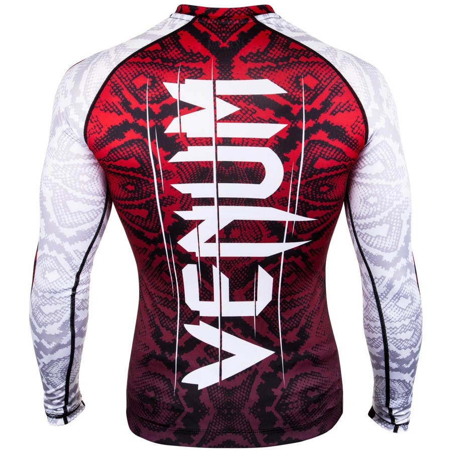 venum amazonia 5 rashguard - lange ermer - amazonia rød