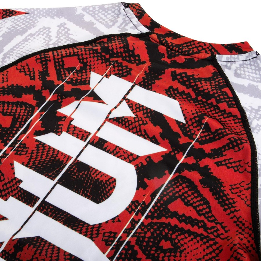 venum amazonia 5 rashguard - lange ermer - amazonia rød