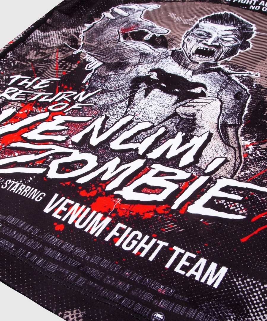 venum zombie return rashguard - lange ermer - svart