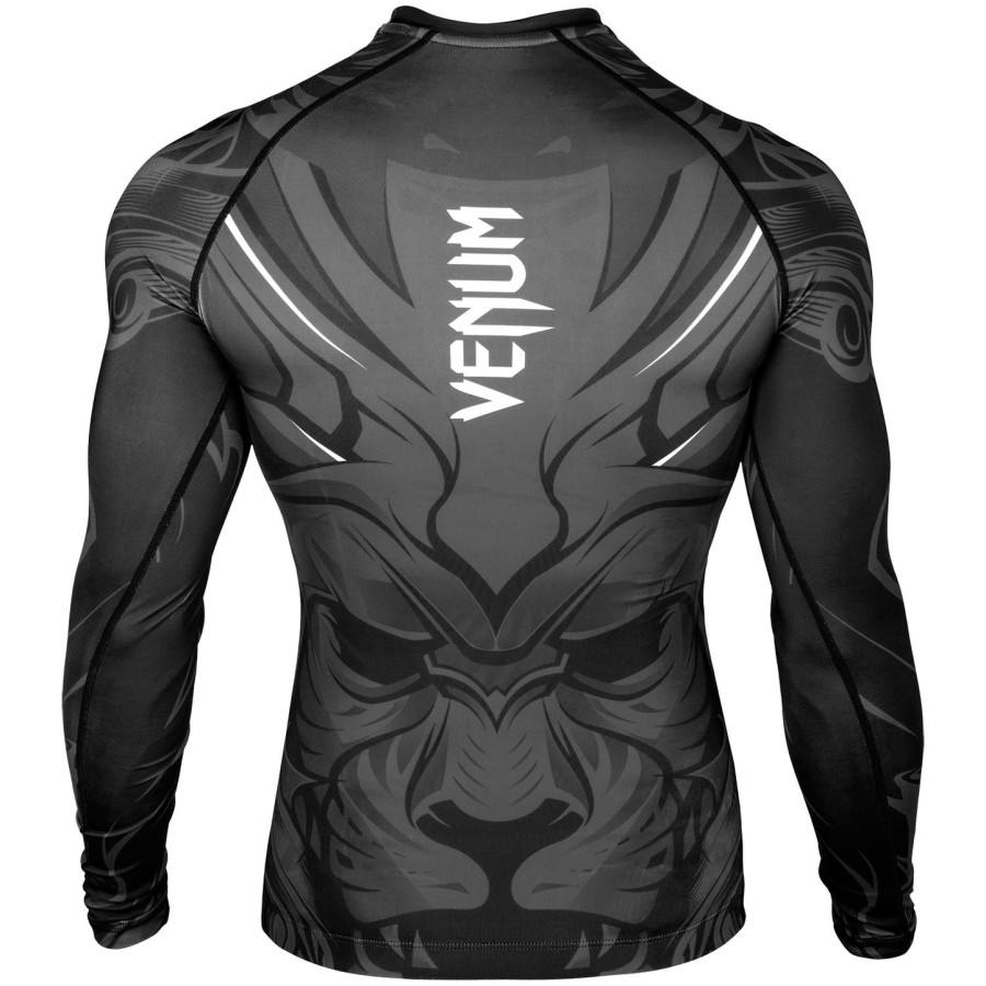 venum bloody roar rashguard – lange ermer – grå – eksklusiv