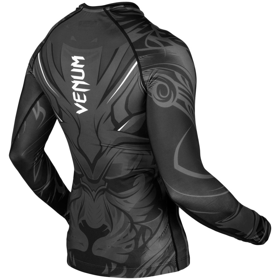 venum bloody roar rashguard – lange ermer – grå – eksklusiv