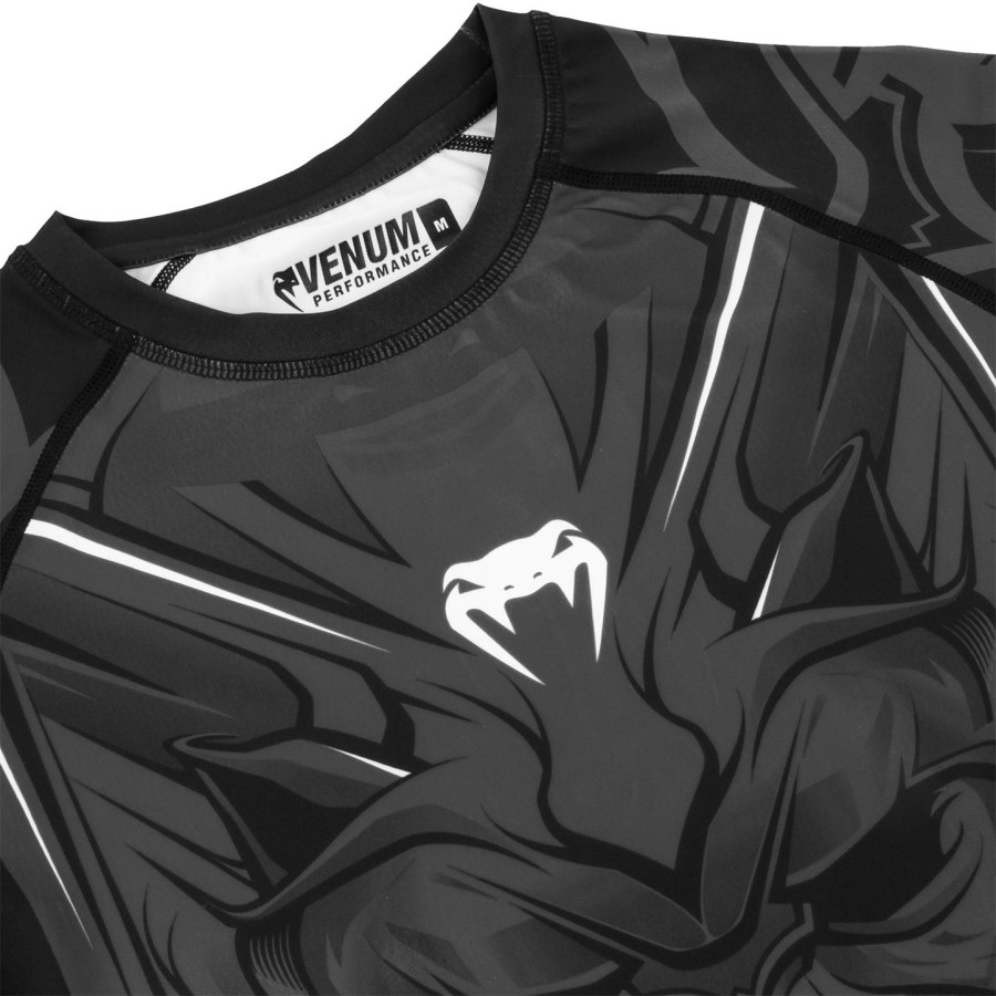venum bloody roar rashguard – lange ermer – grå – eksklusiv