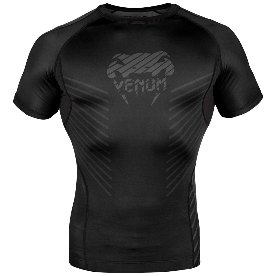 venum plasma rashguard - korte ermer - svartsvart