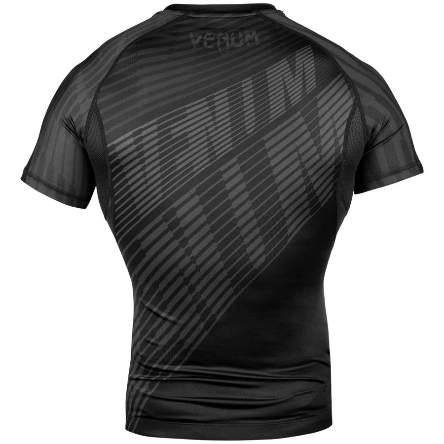 venum plasma rashguard - korte ermer - svartsvart