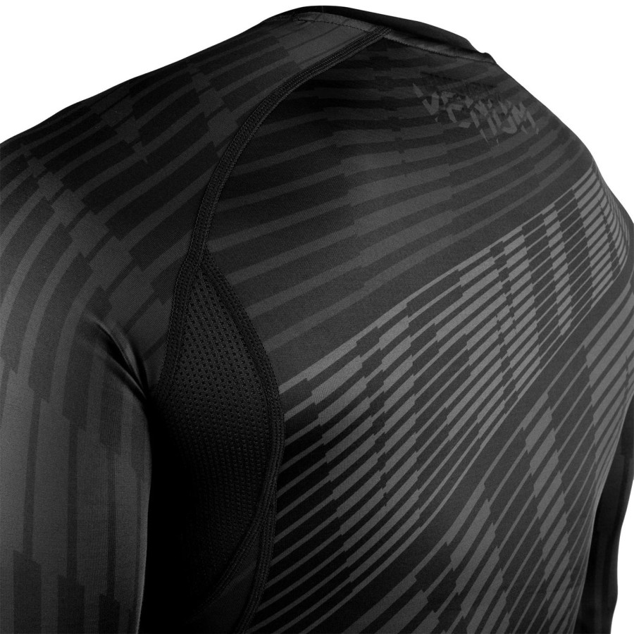 venum plasma rashguard - korte ermer - svartsvart