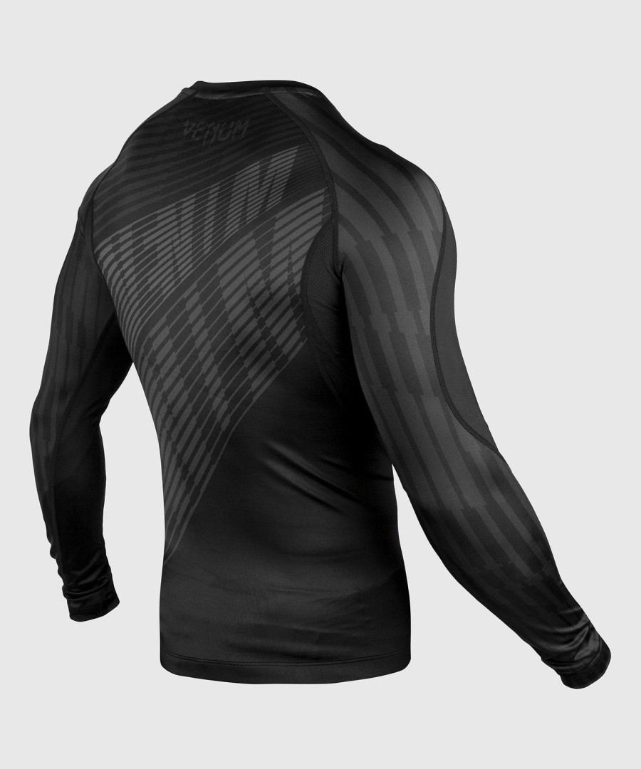 venum plasma rashguard - lange ermer - svartsvart