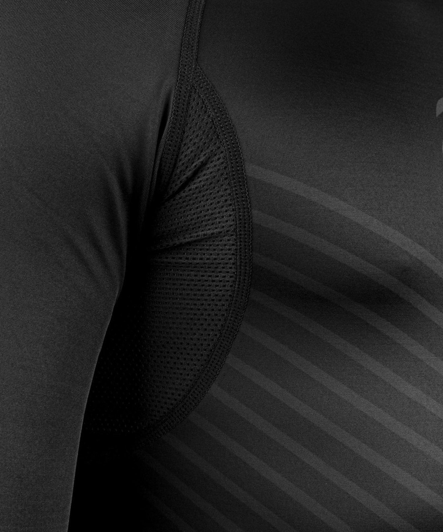 venum plasma rashguard - lange ermer - svartsvart
