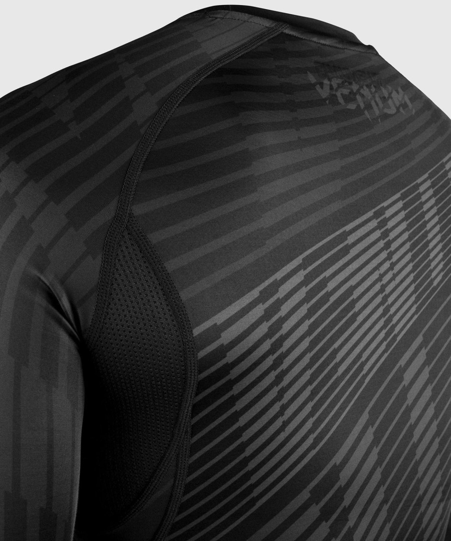 venum plasma rashguard - lange ermer - svartsvart