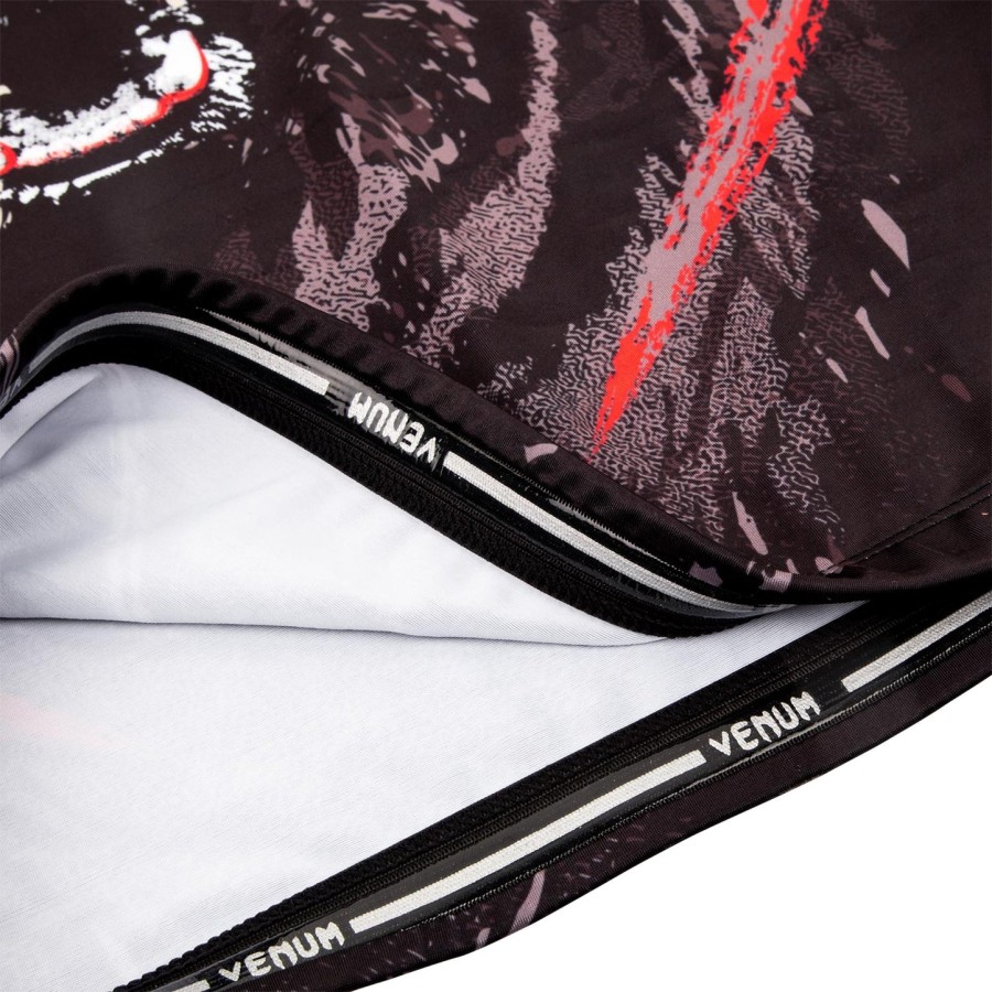 venum grizzli rashguard - lange ermer - svarthvit