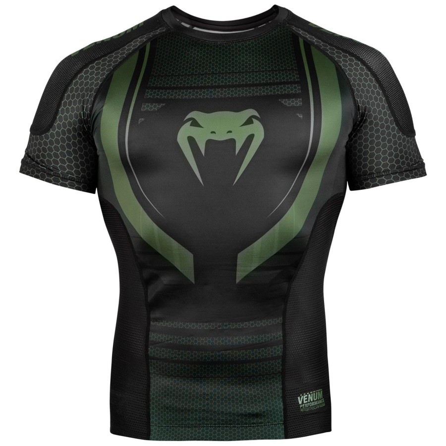 venum technical 2.0 rashguard - korte ermer - svartkhaki - eksklusiv