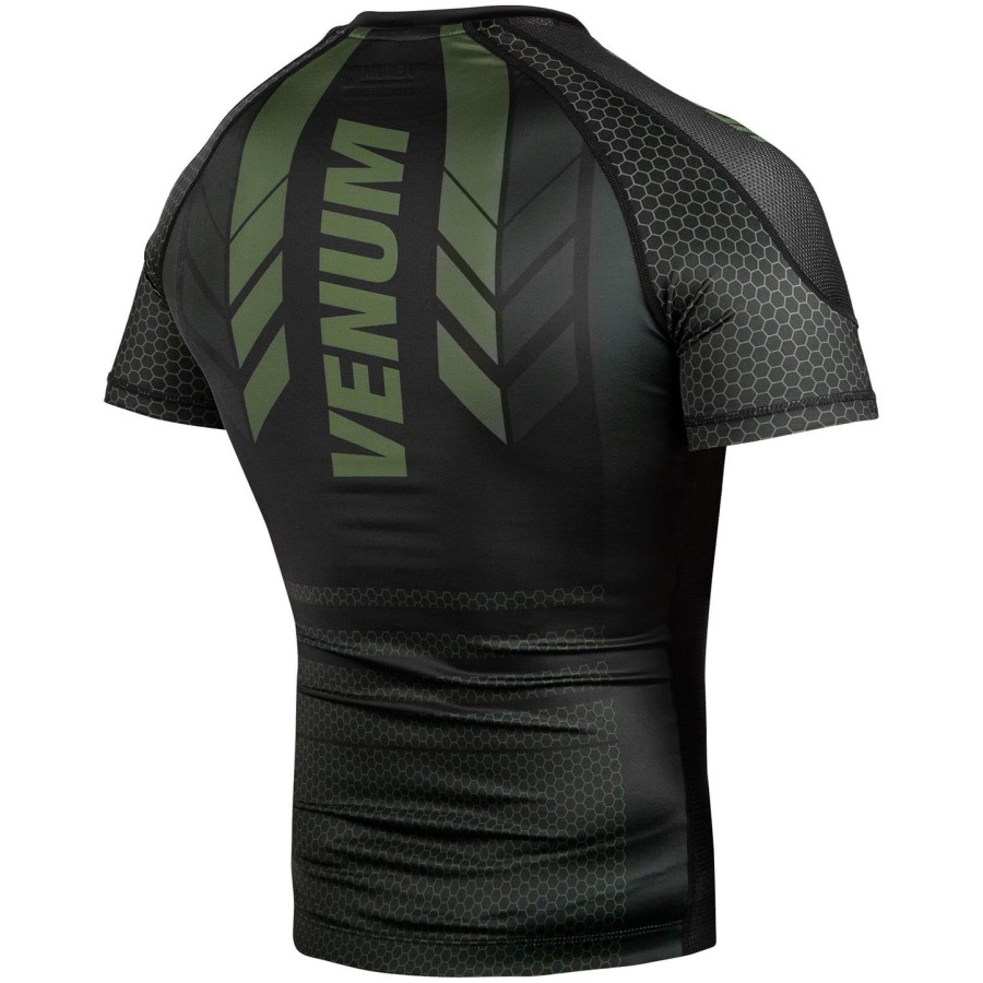 venum technical 2.0 rashguard - korte ermer - svartkhaki - eksklusiv