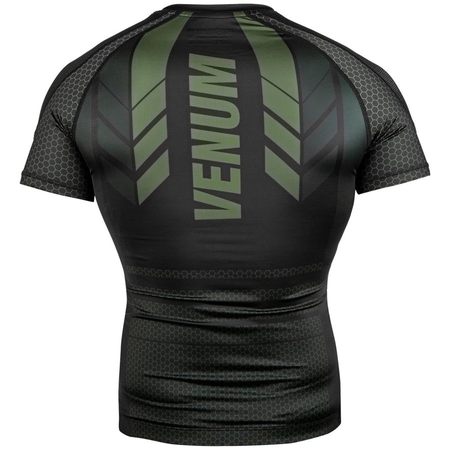 venum technical 2.0 rashguard - korte ermer - svartkhaki - eksklusiv