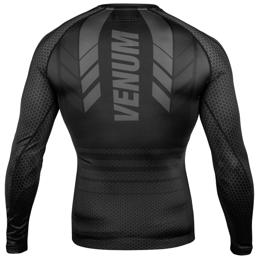 venum technical 2.0 rashguard - lange ermer - svartsvart