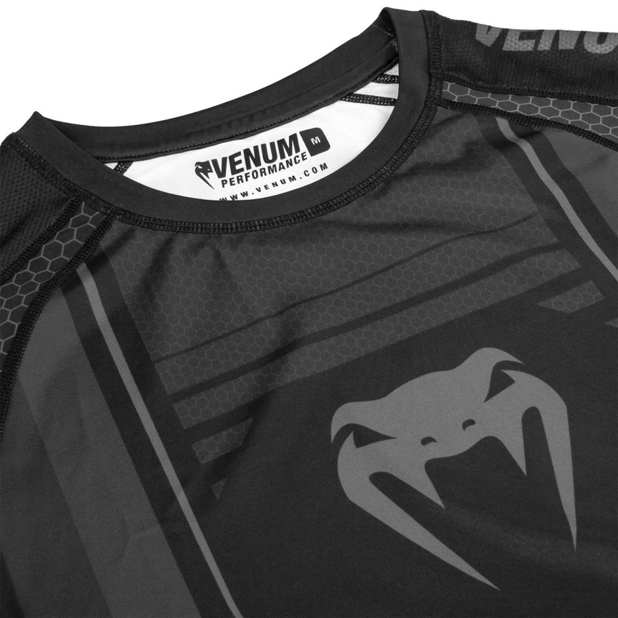 venum technical 2.0 rashguard - lange ermer - svartsvart