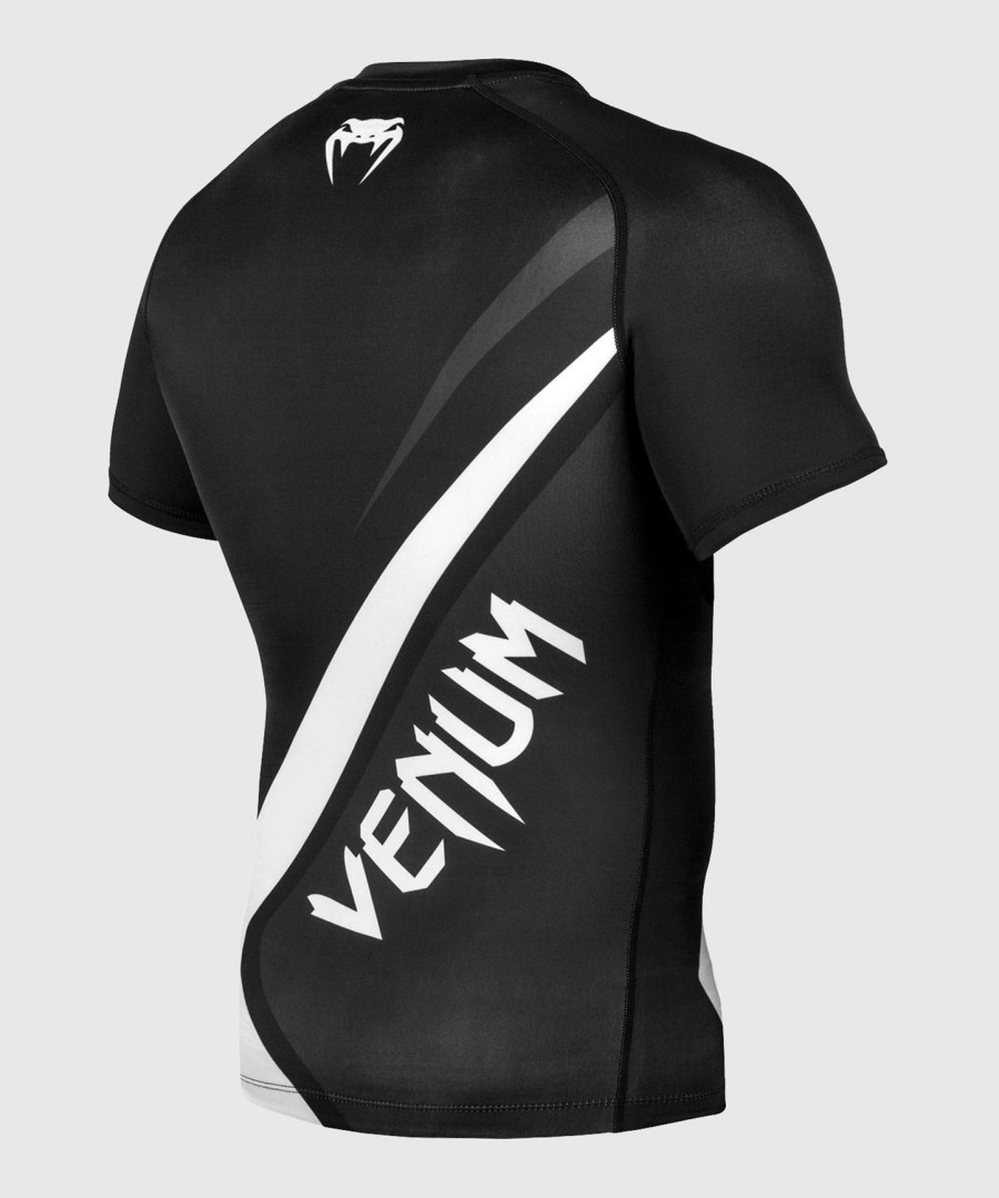 venum contender 4.0 rashguard - korte ermer - svartgrå-hvit