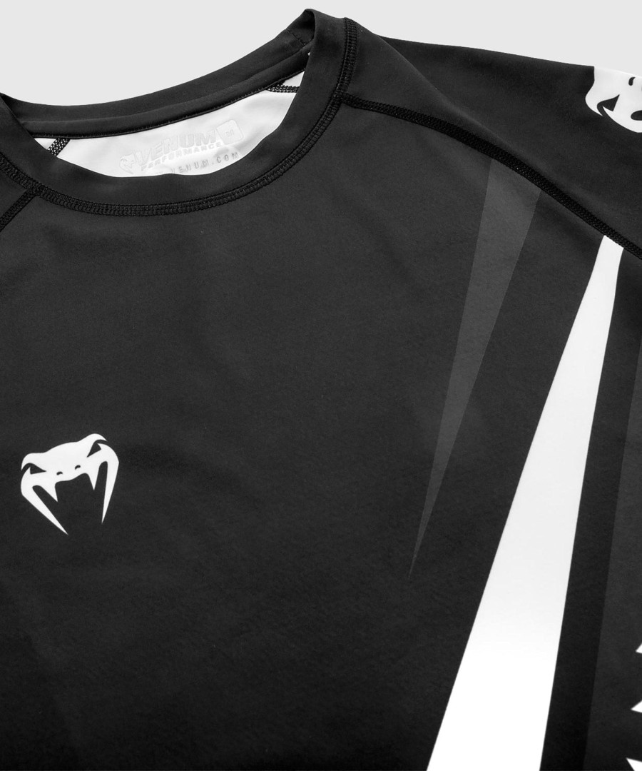 venum contender 4.0 rashguard - korte ermer - svartgrå-hvit