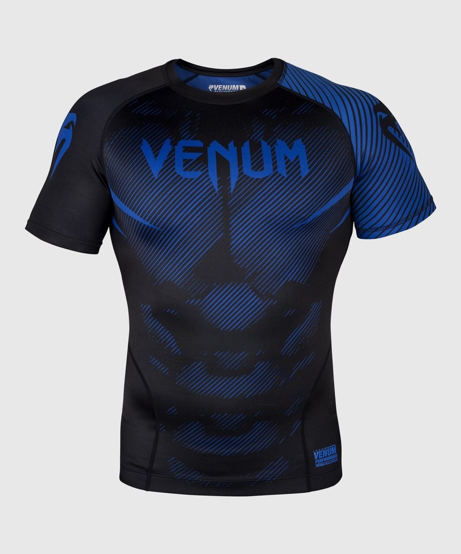 venum nogi 2.0 rashguard - korte ermer - svartblå