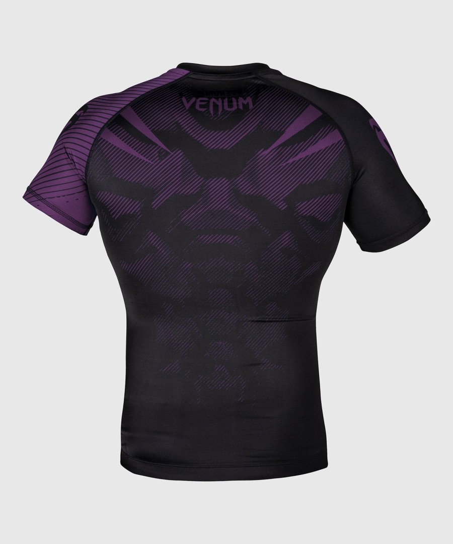 venum nogi 2.0 rashguard - korte ermer - svartlilla