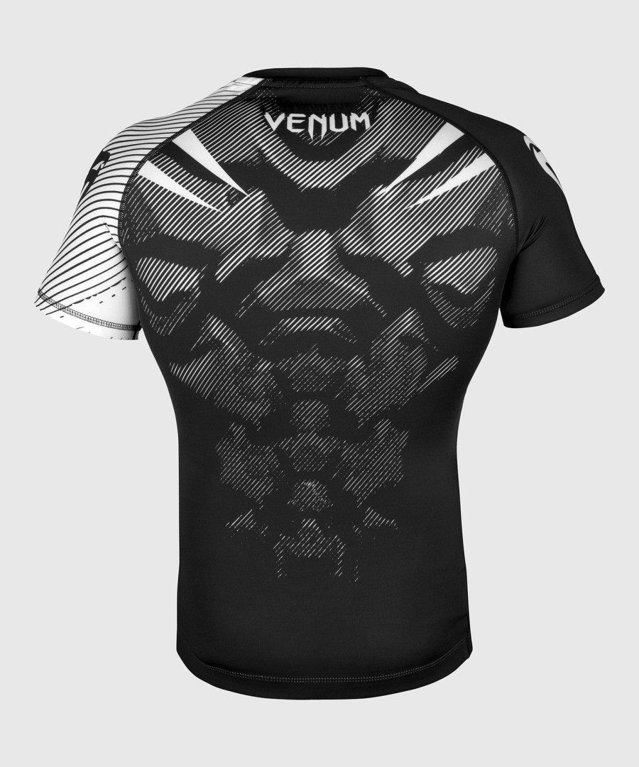 venum nogi 2.0 rashguard - korte ermer - svarthvit
