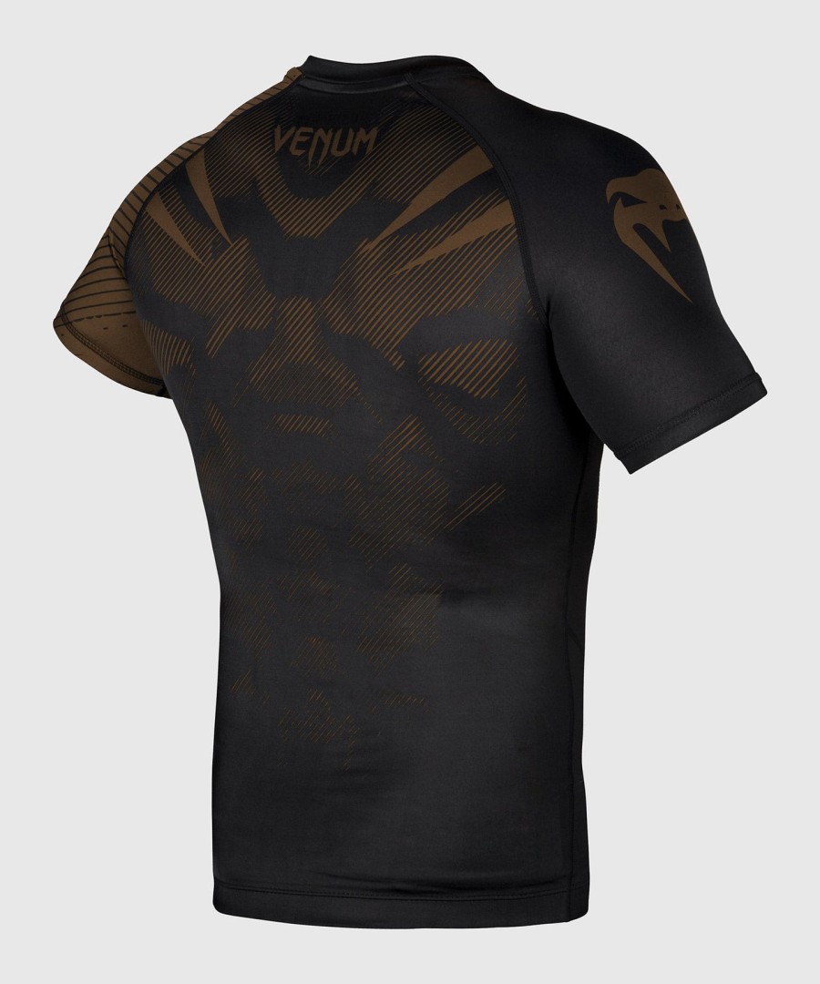 venum nogi 2.0 rashguard - korte ermer - svartbrun