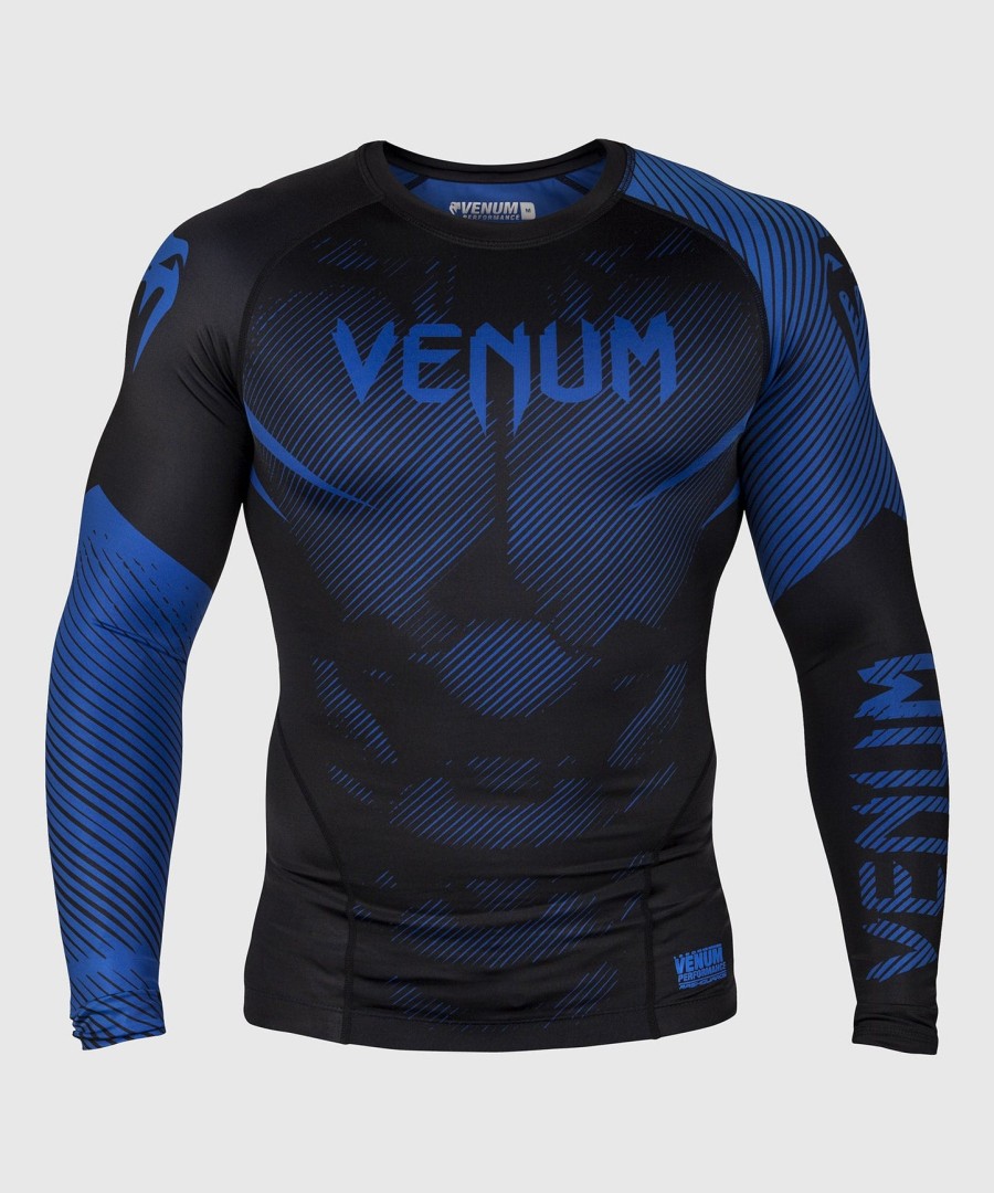venum nogi 2.0 rashguard - lange ermer - svartblå