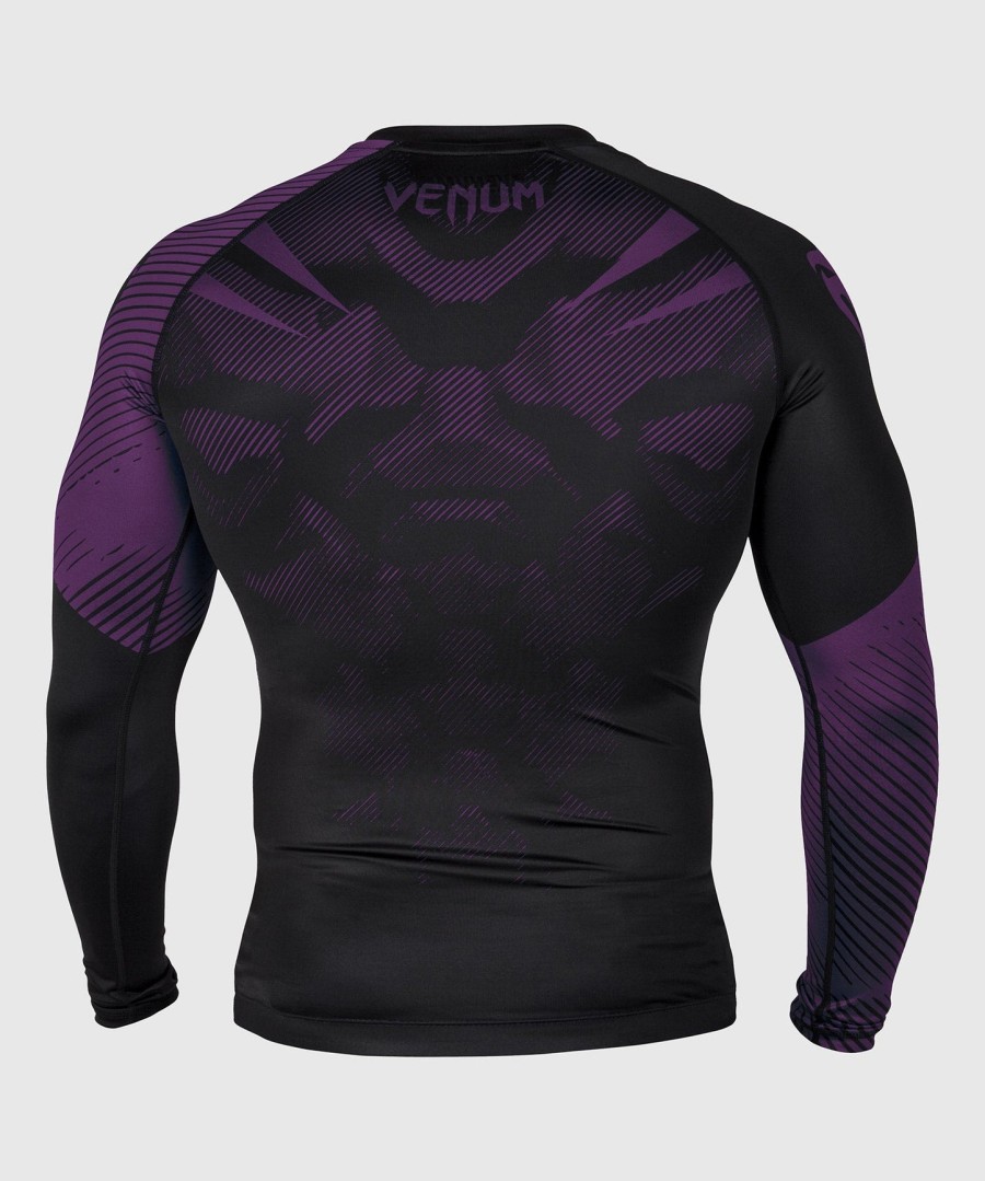 venum nogi 2.0 rashguard - lange ermer - svartlilla