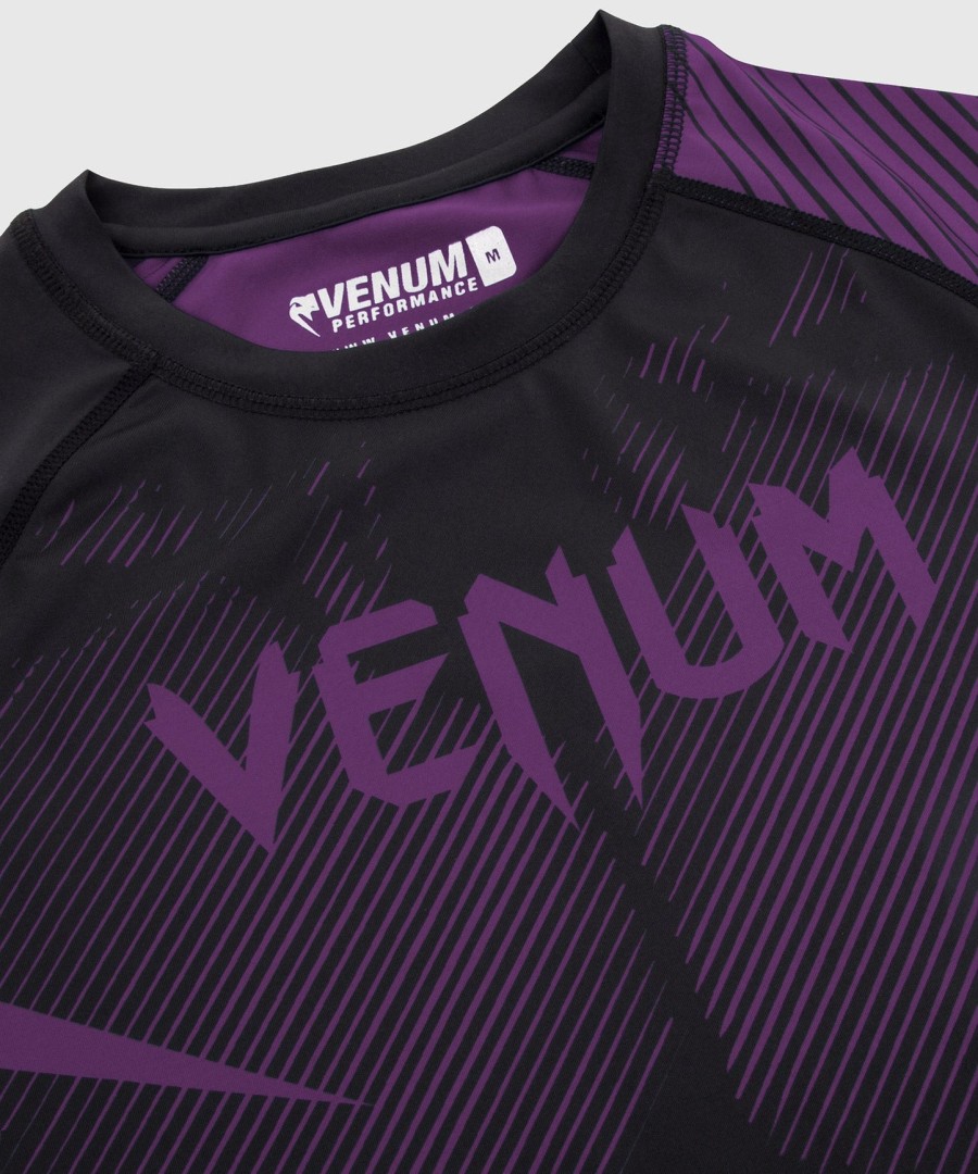 venum nogi 2.0 rashguard - lange ermer - svartlilla