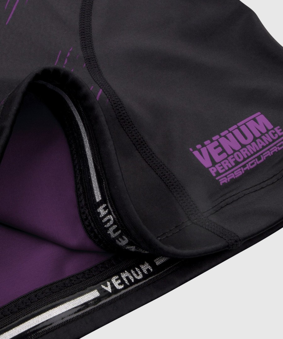venum nogi 2.0 rashguard - lange ermer - svartlilla