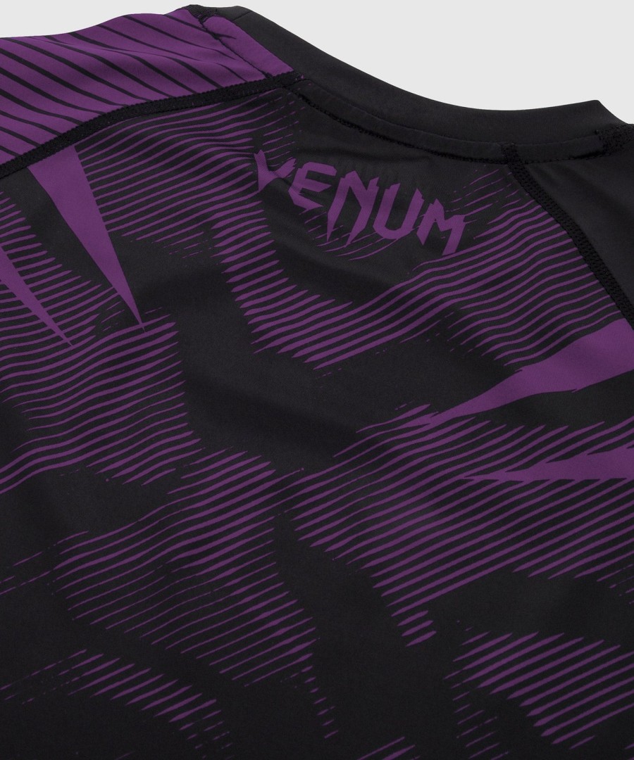 venum nogi 2.0 rashguard - lange ermer - svartlilla