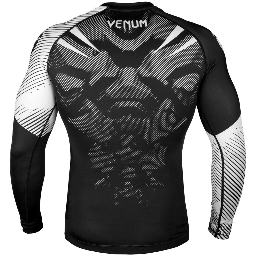 venum nogi 2.0 rashguard - lange ermer - svarthvit