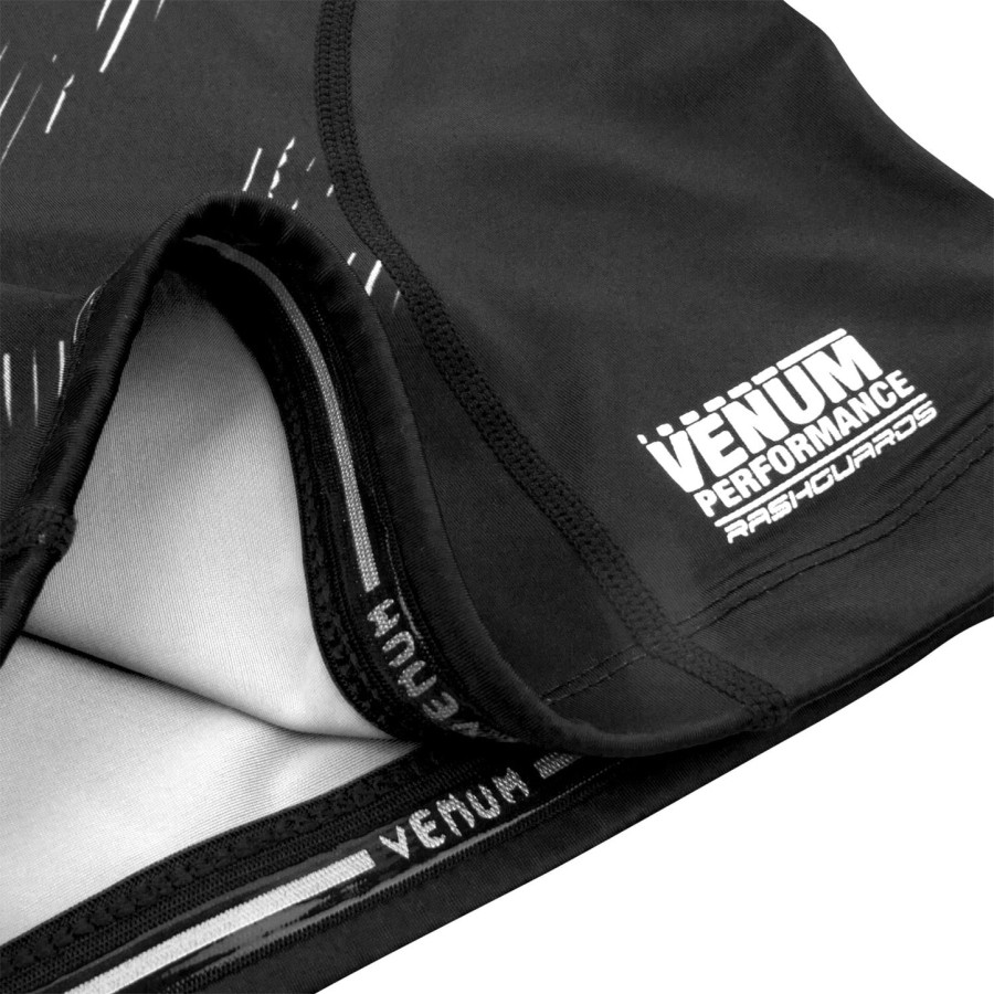 venum nogi 2.0 rashguard - lange ermer - svarthvit