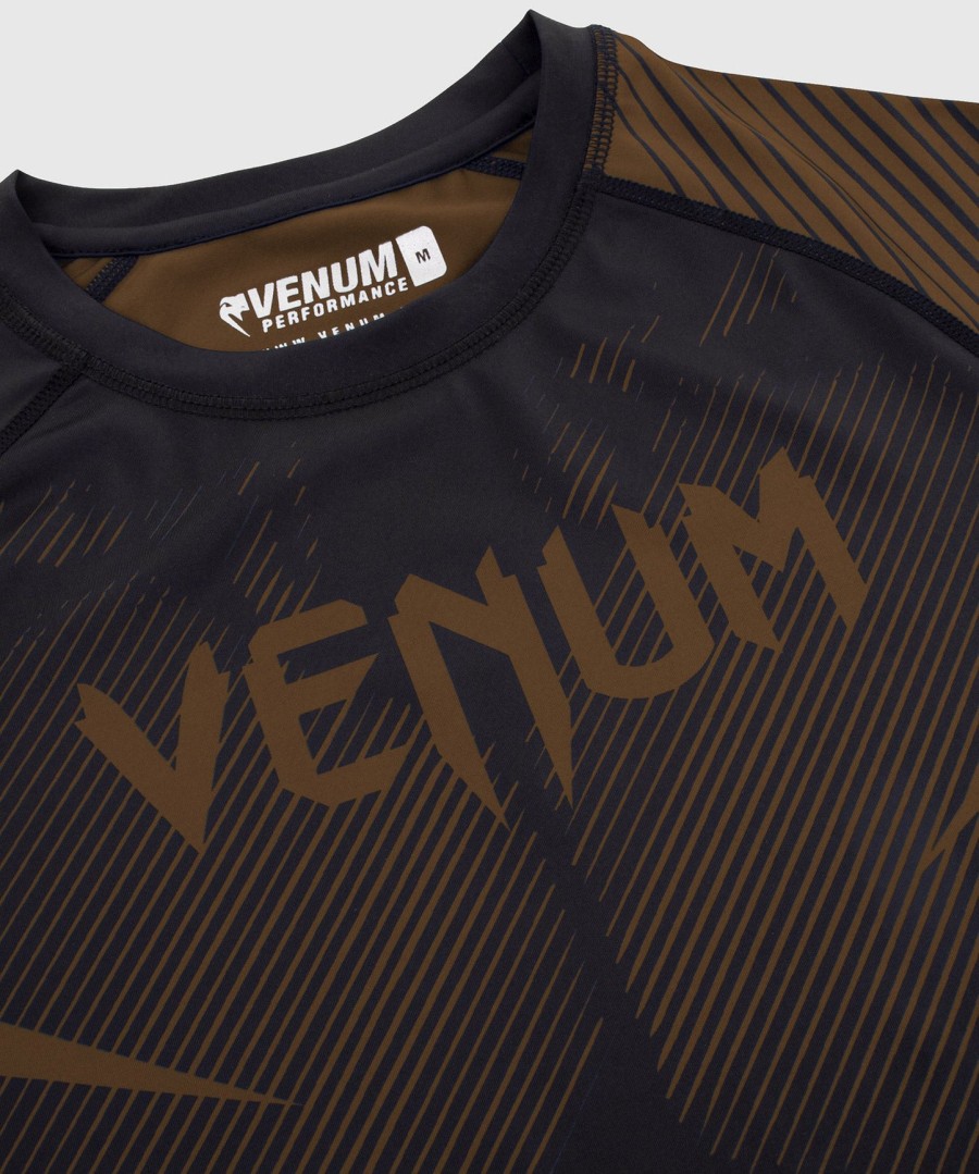 venum nogi 2.0 rashguard - lange ermer - svartbrun