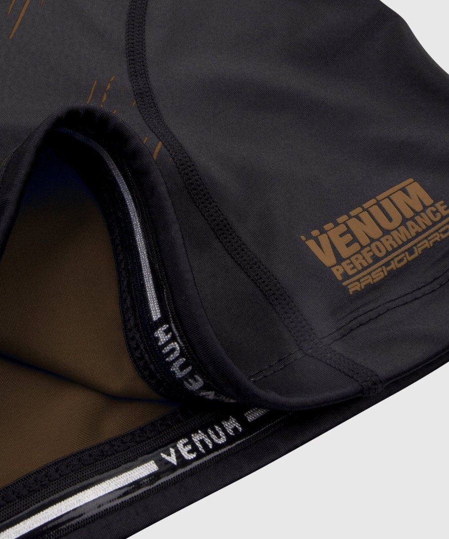 venum nogi 2.0 rashguard - lange ermer - svartbrun