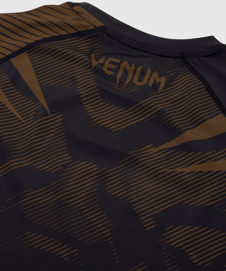 venum nogi 2.0 rashguard - lange ermer - svartbrun