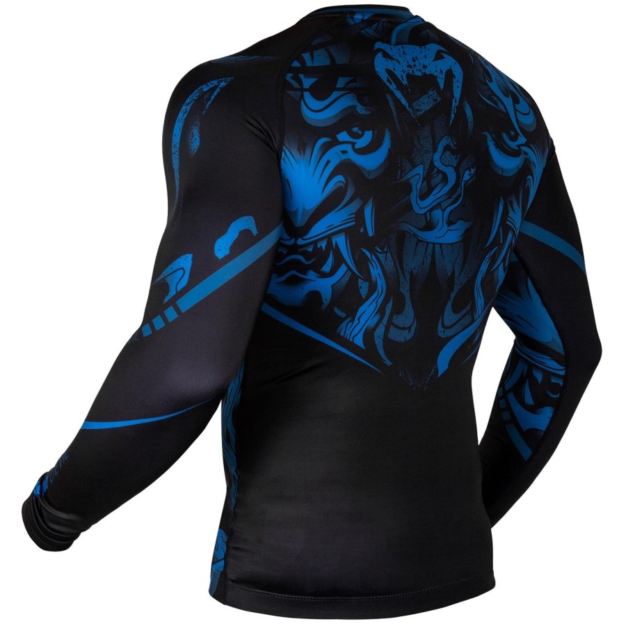 venum devil rashguard - lange ermer - marineblåsvart
