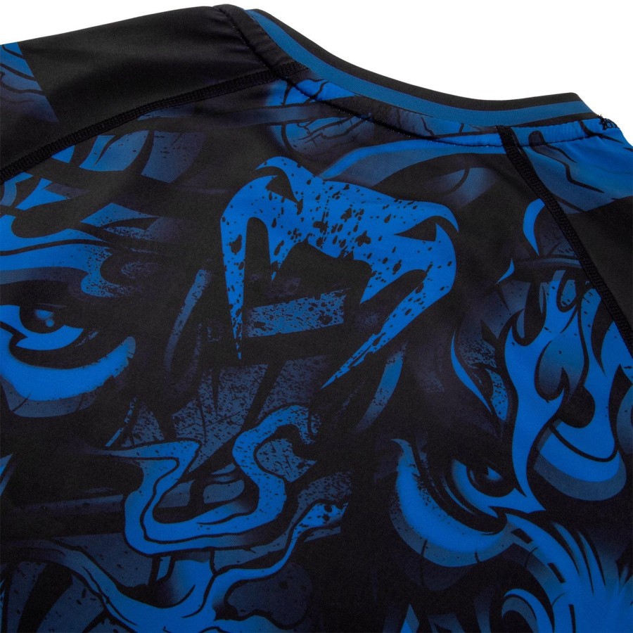 venum devil rashguard - lange ermer - marineblåsvart