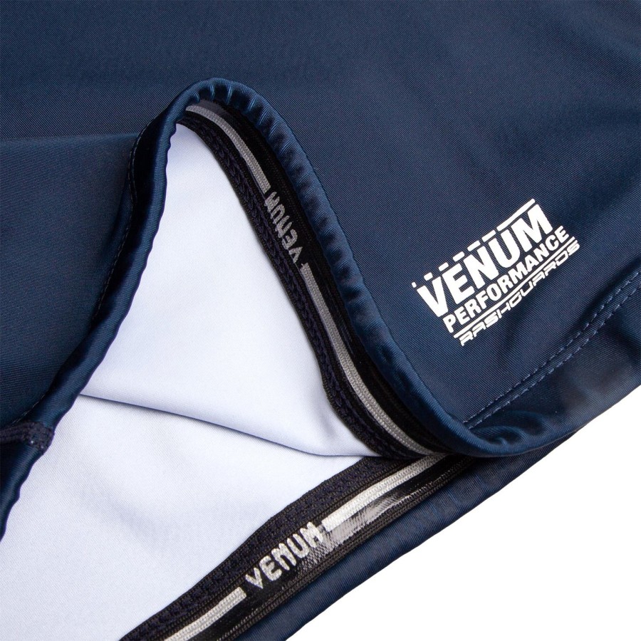 venum signature rashguard - lange ermer - marineblåhvit