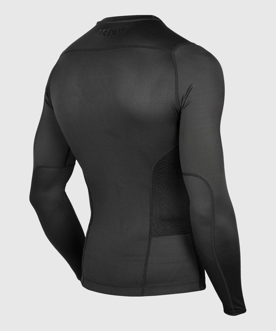 venum g-fit rashguard - lange ermer - svart