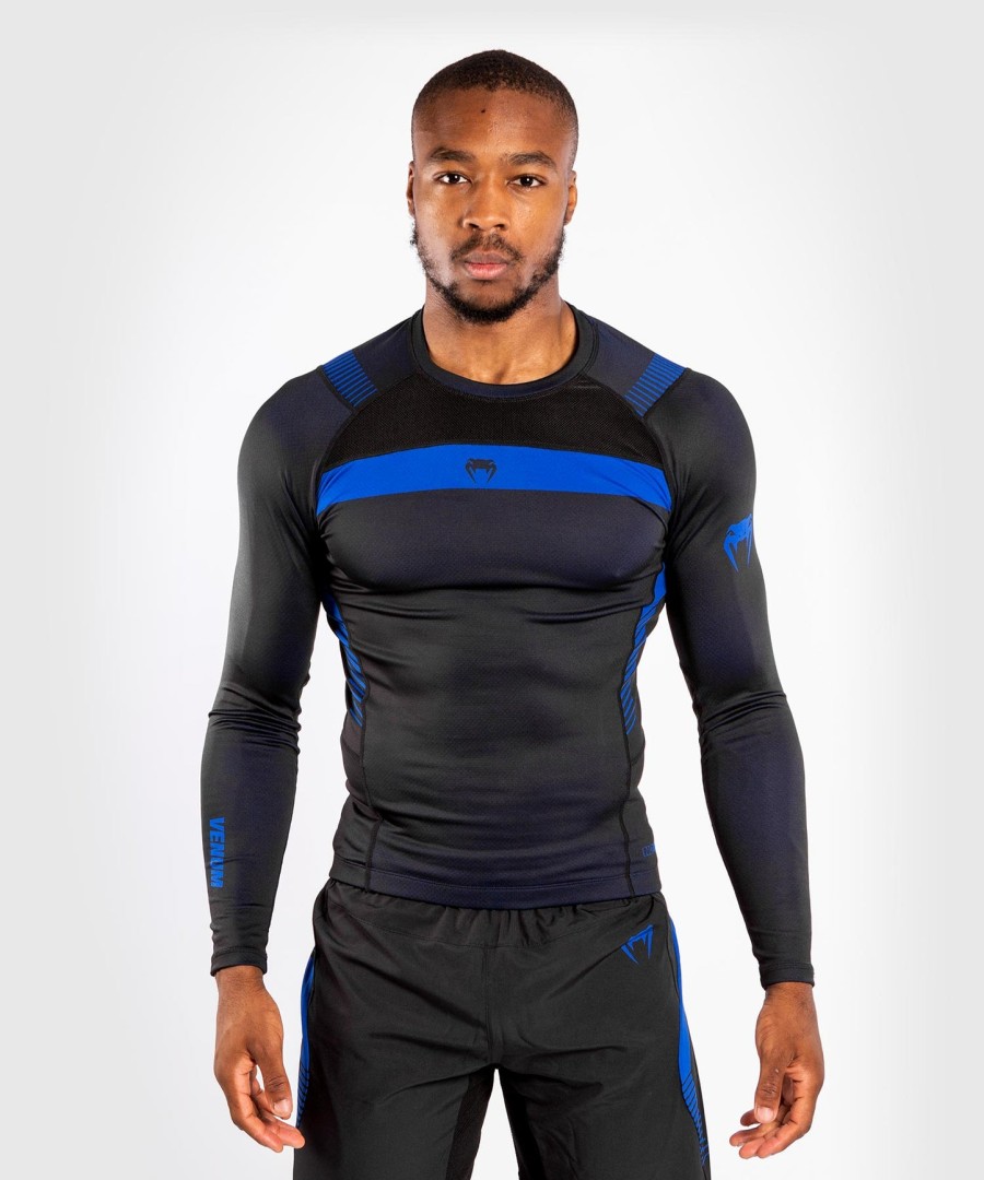 venum nogi 3.0 rashguard - lange ermer - svartblå