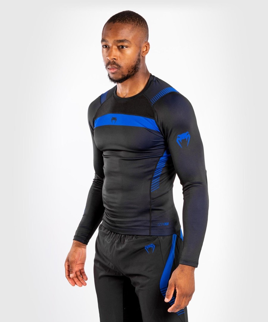 venum nogi 3.0 rashguard - lange ermer - svartblå