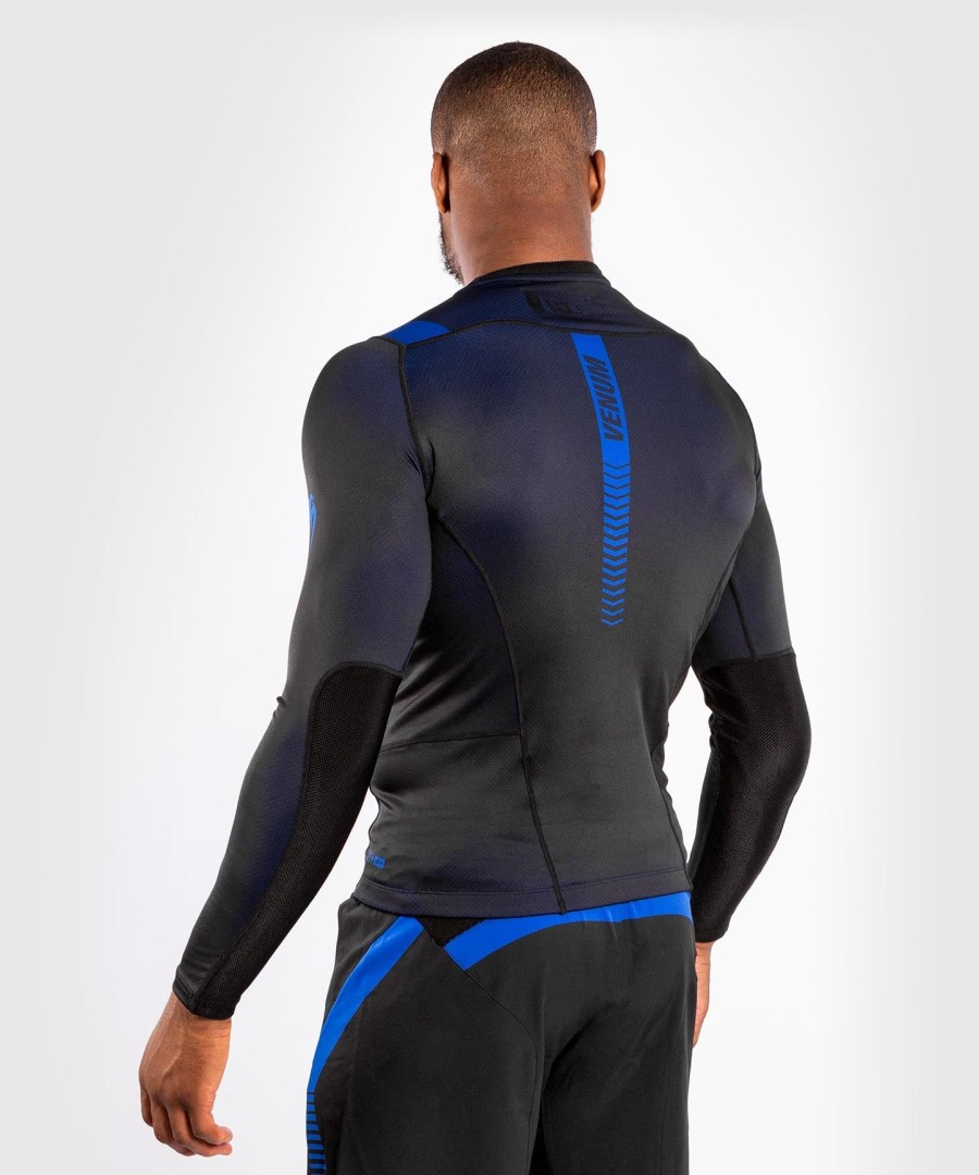 venum nogi 3.0 rashguard - lange ermer - svartblå