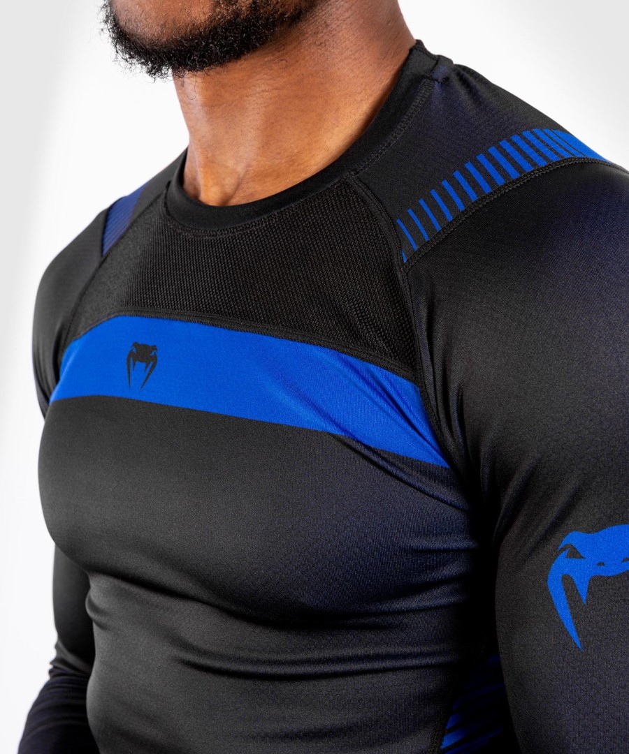 venum nogi 3.0 rashguard - lange ermer - svartblå