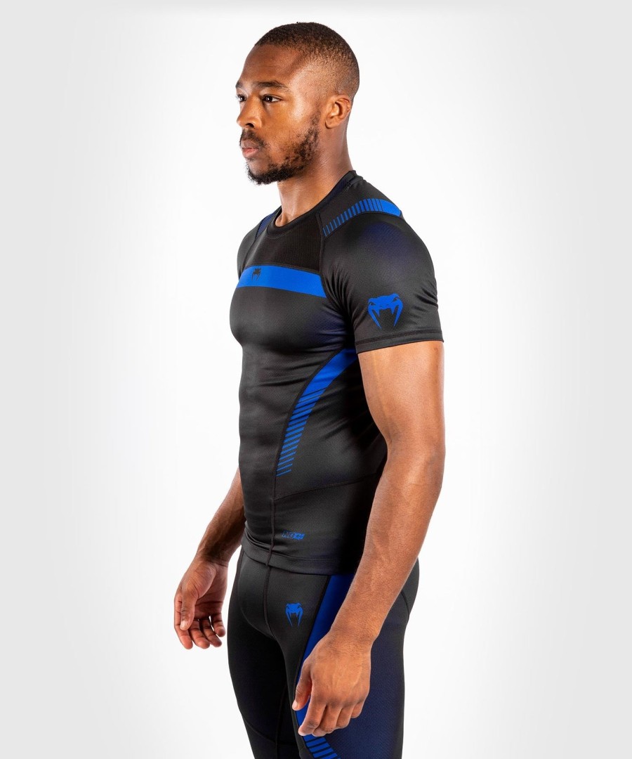 venum nogi 3.0 rashguard - korte ermer - svartblå