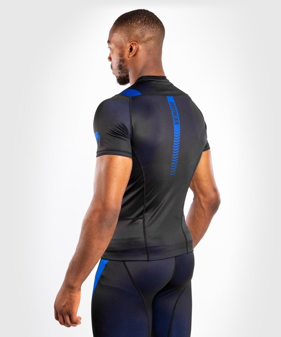 venum nogi 3.0 rashguard - korte ermer - svartblå