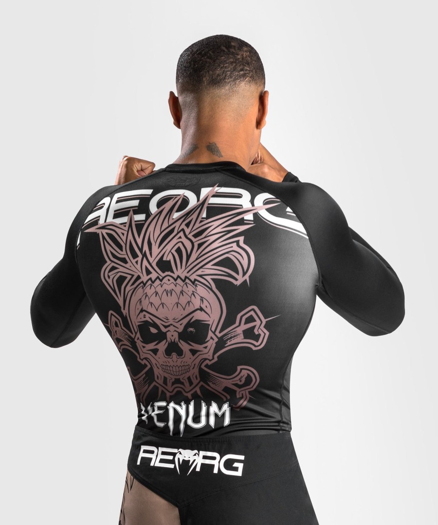 venum reorg rashguard lange ermer - svart
