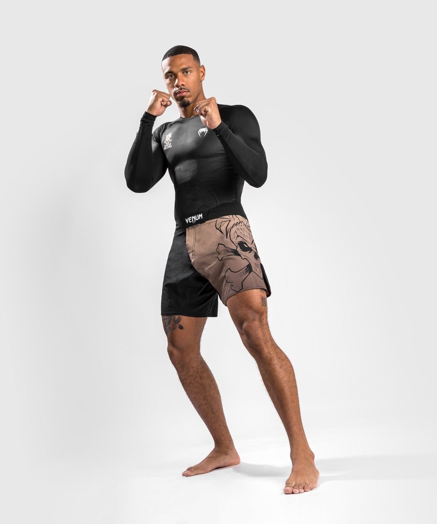 venum reorg rashguard lange ermer - svart