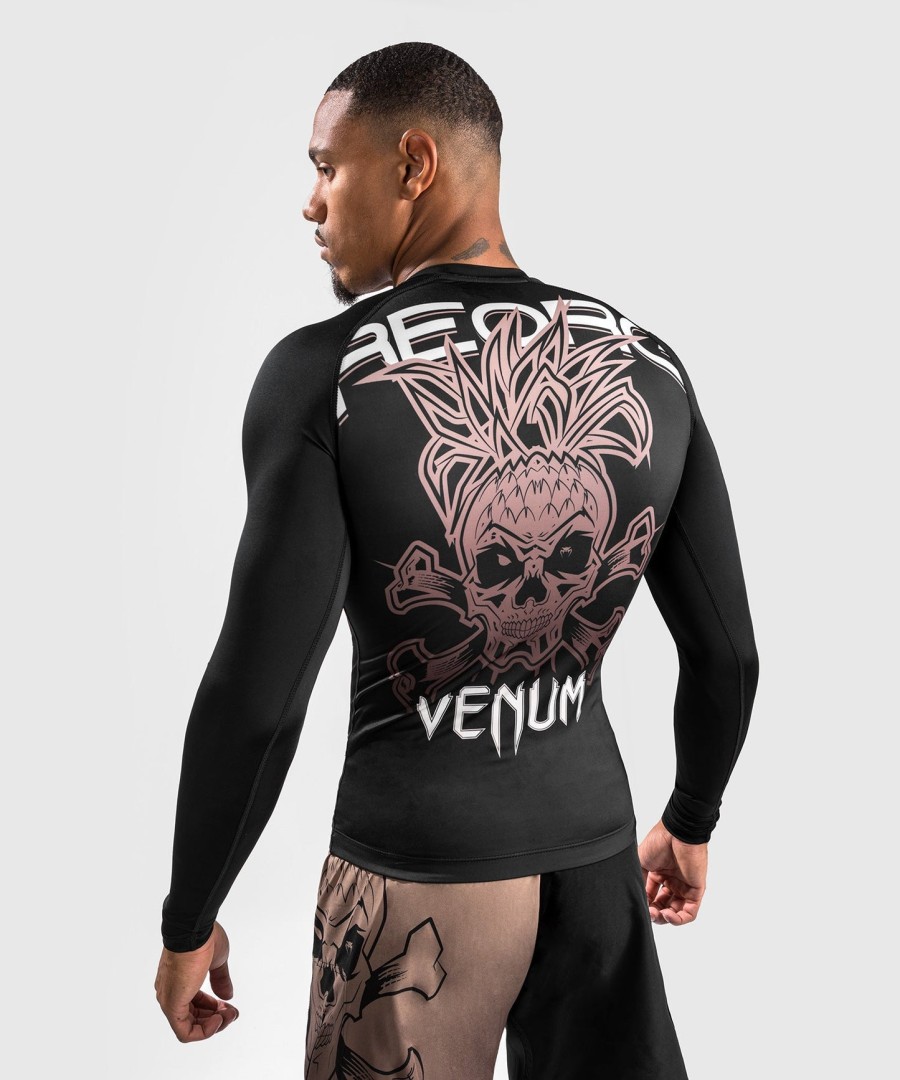 venum reorg rashguard lange ermer - svart
